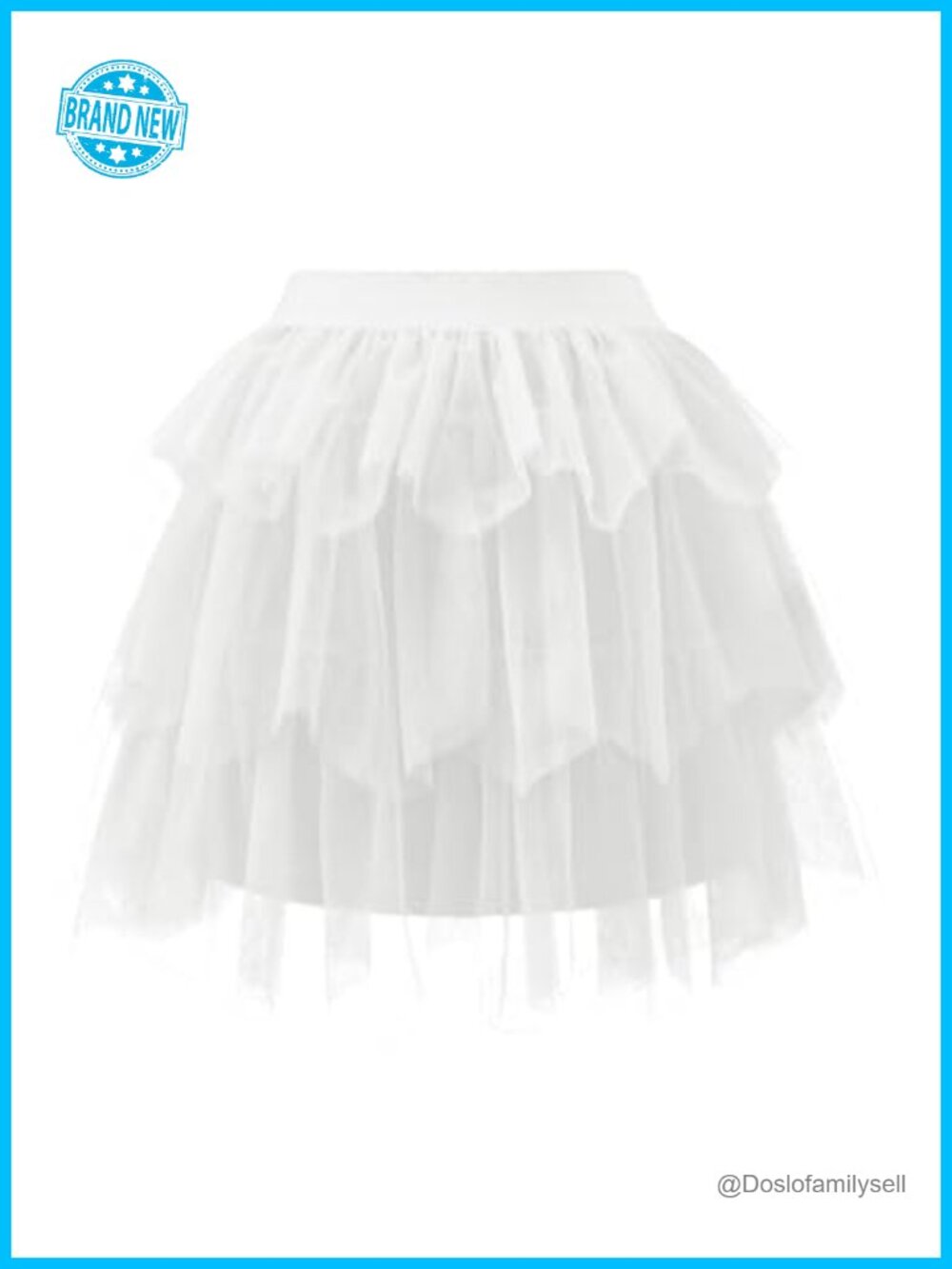 Tulle Tutu Skirt for Women Knee Length Puffy Ballet